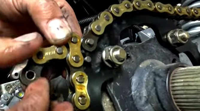 Replace Step 26 chain kit